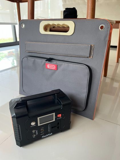 Flashfish E200 power box พร้อมแผง solar cell สำหรับแคมปิ้ง รูปที่ 3
