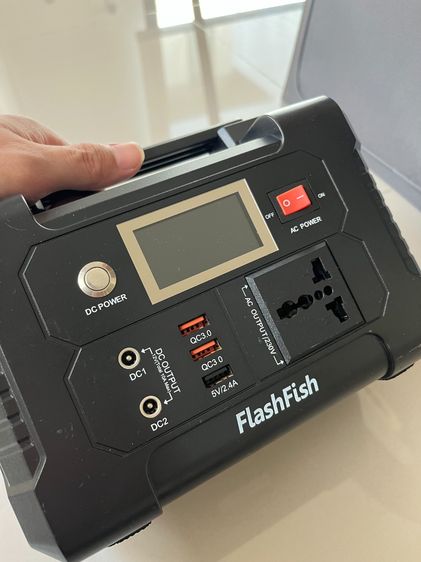 Flashfish E200 power box พร้อมแผง solar cell สำหรับแคมปิ้ง รูปที่ 4
