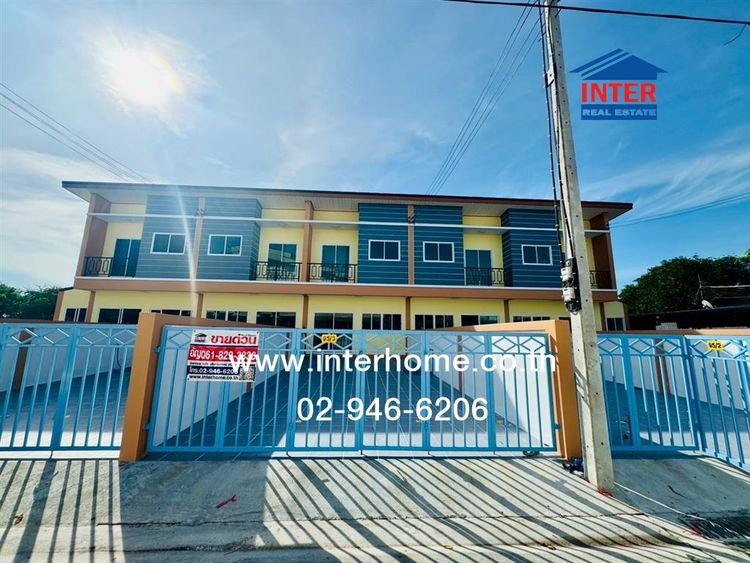 ไม่ใช่ ทาวน์เฮ้าส์ 2 ชั้น 33.8 ตร.ว. ทาวน์เฮ้าส์ ซอยนวลทอง17 ถนนเศรษฐกิจ1 ถนนพุทธสาคร กระทุ่มแบน สมุทรสาคร