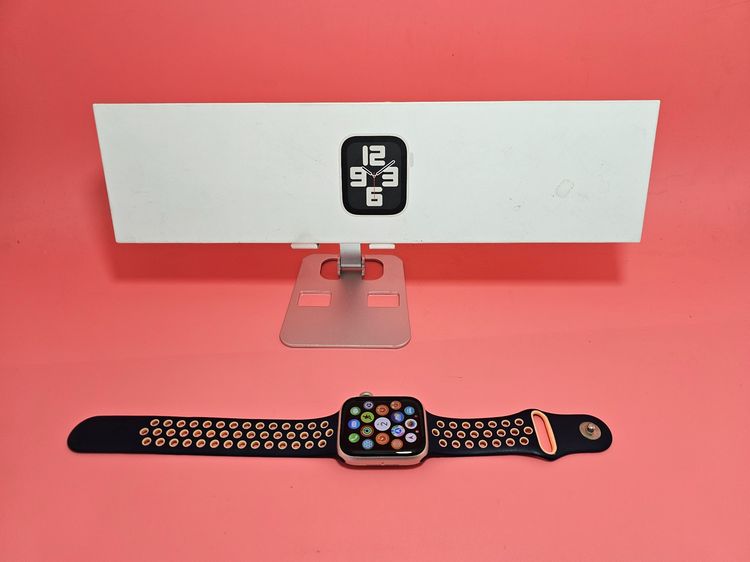 สแตนเลส ขาย Apple Watch SE 2 44mm GPS สีเงิน มือ2