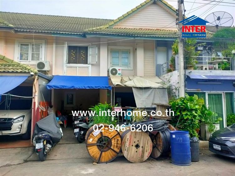 ไม่ใช่ ทาวน์เฮ้าส์ 2 ชั้น 18 ตร.ว. หมู่บ้านพฤกษาบี รังสิต-คลอง3 ถนนโยธิการคูคต-คลองหลวง ถนนรังสิต-นครนายก คลองหลวง ปทุมธานี