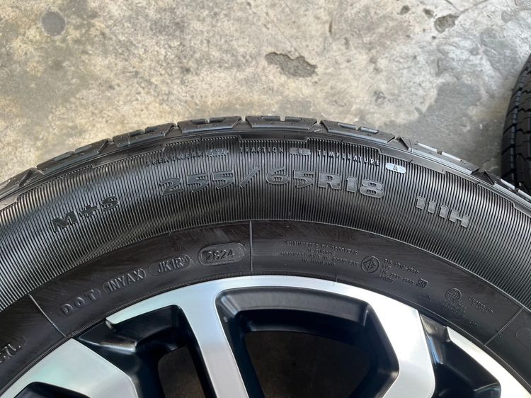 ✨ล้อแม็กพร้อมยางใหม่ป้ายแดง✨Ford Next-Gen Sport ขอบ 18 ดำหน้าเงา💖ใหม่กริ๊บ💖 รูปที่ 9