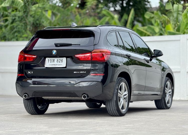 BMW X1 2019 2.0 sDrive20d M Sport Utility-car ดีเซล ไม่ติดแก๊ส เกียร์อัตโนมัติ ดำ รูปที่ 4