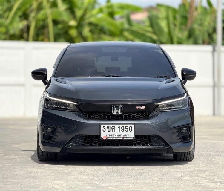 Honda City 2021 1.0 RS Sedan เบนซิน ไม่ติดแก๊ส เกียร์อัตโนมัติ เทา รูปที่ 3