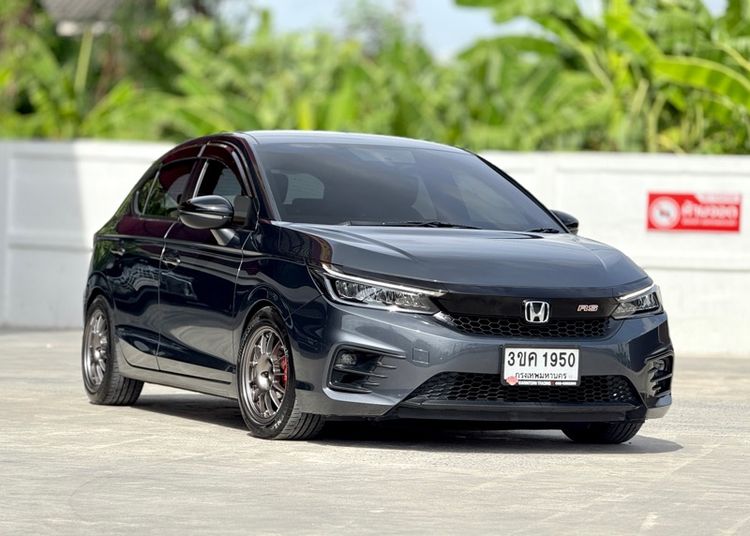 Honda City 2021 1.0 RS Sedan เบนซิน ไม่ติดแก๊ส เกียร์อัตโนมัติ เทา
