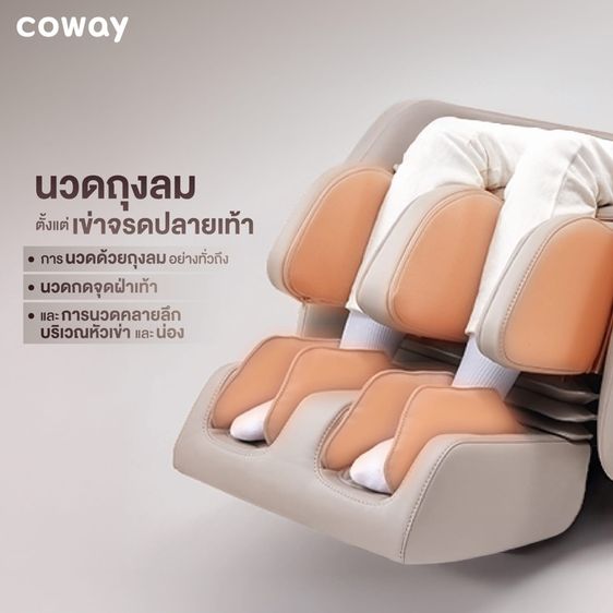 เก้าอี้นวดไฟฟ้าโคเวย์ผ่อน500ต่อเดือน รูปที่ 5