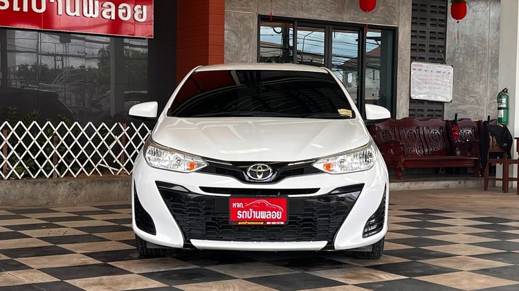 Toyota Yaris ATIV 2020 1.2 Entry Sedan เบนซิน ไม่ติดแก๊ส เกียร์อัตโนมัติ ขาว รูปที่ 2