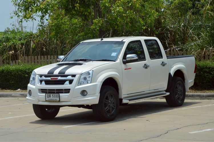 Isuzu D-MAX 2011 3.0 Hi-Lander X-Series Super Titanium Pickup ดีเซล ไม่ติดแก๊ส เกียร์อัตโนมัติ ขาว รูปที่ 3