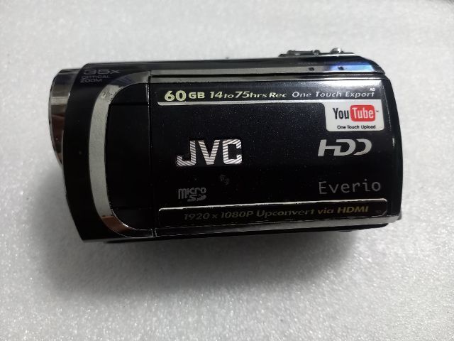 กล้องวิดีโอ JVC GZ-MG645BAG เป็นกล้องวิดีโอแบบฮาร์ดดิสก์ (HDD) ความละเอียด Full HD 1920x1080p มีความจุ 60GB  รูปที่ 3