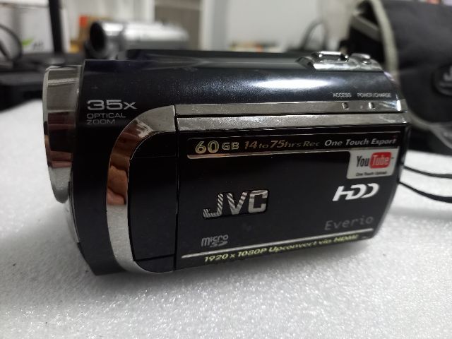 กล้องวิดีโอ JVC GZ-MG645BAG เป็นกล้องวิดีโอแบบฮาร์ดดิสก์ (HDD) ความละเอียด Full HD 1920x1080p มีความจุ 60GB  รูปที่ 6