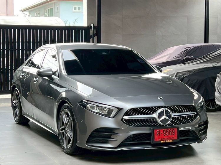 Mercedes-Benz A-Class 2022 A200 Sedan เบนซิน ไม่ติดแก๊ส เกียร์อัตโนมัติ เทา รูปที่ 2