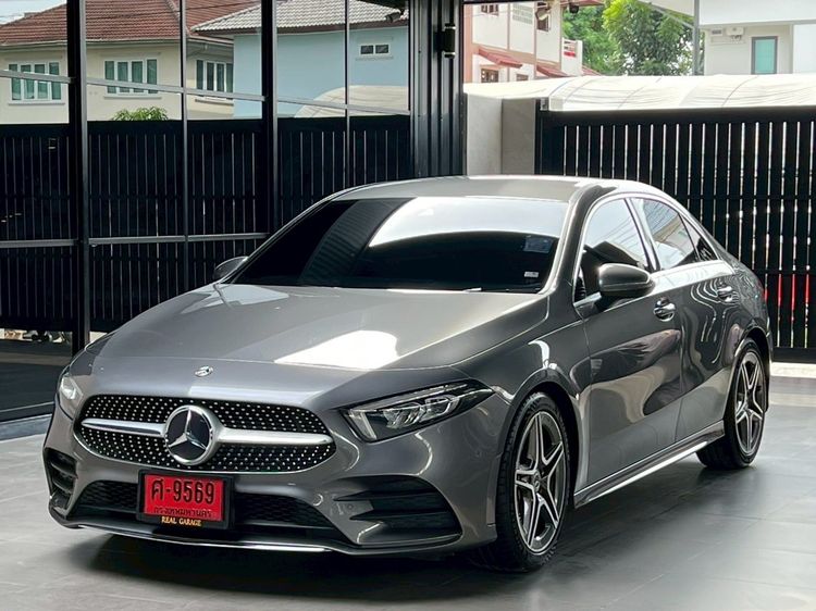 Mercedes-Benz A-Class 2022 A200 Sedan เบนซิน ไม่ติดแก๊ส เกียร์อัตโนมัติ เทา