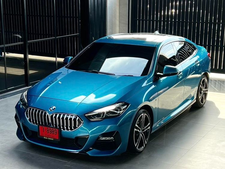 BMW Series 2 2021 220i Sedan เบนซิน ไม่ติดแก๊ส เกียร์อัตโนมัติ ฟ้า รูปที่ 4