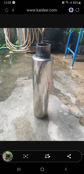 ท่อพักไส้เกลียว ซูมท่อซิ่ง สแตนเลสแท้ ไอเสียออกเร็ว รับของสายไหม56 รูปที่ 4