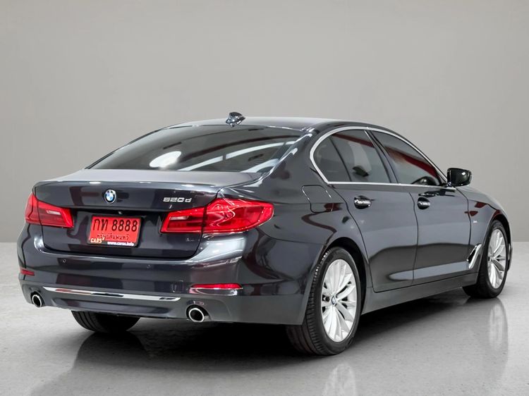 BMW Series 5 2018 520d Sedan ดีเซล เกียร์อัตโนมัติ เทา รูปที่ 4