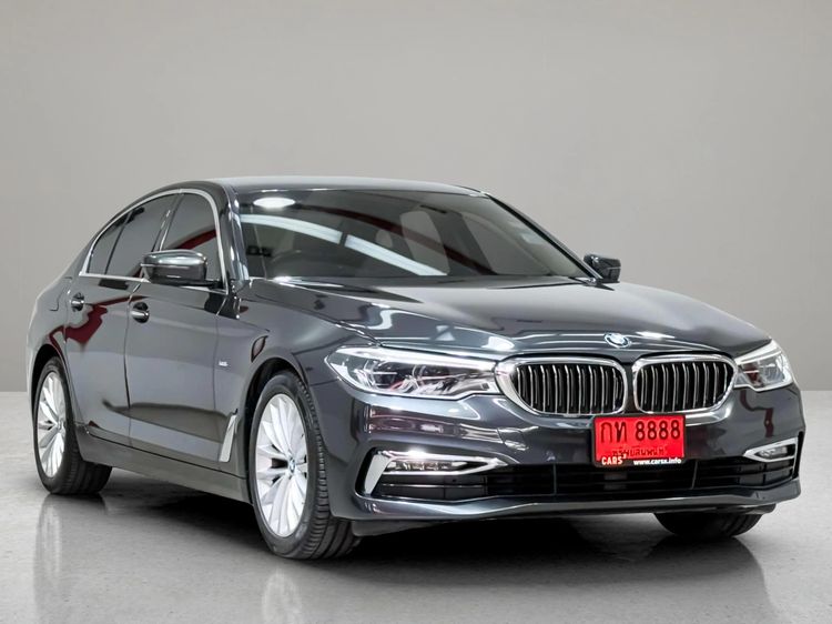 BMW Series 5 2018 520d Sedan ดีเซล เกียร์อัตโนมัติ เทา รูปที่ 3