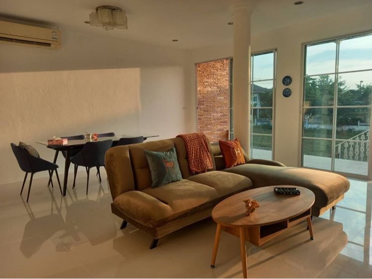 ตกแต่งครบ สร้างเสร็จก่อน 2010 ไม่ใช่ ให้เช่าบ้าน The Nature Home อ.หางดง เชียงใหม่  รูปที่ 3