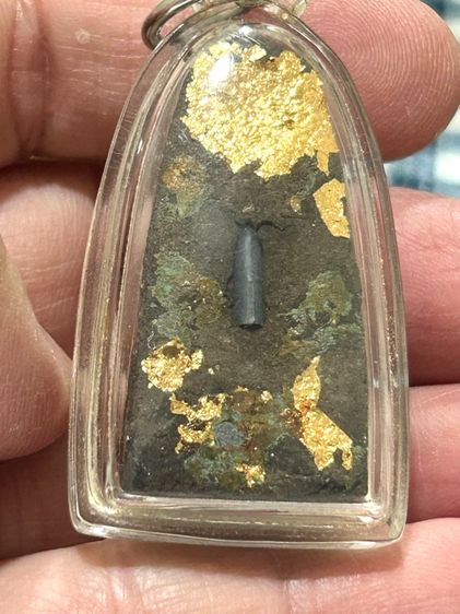 พระหลวงปู่ทวด วัดศรีมหาโพธิ์ เนื้อว่านพิมพ์ห้อยฝ่าบาทใหญ่ รุ่น5 แซะพิมพ์นิยม ปี37 รูปที่ 9