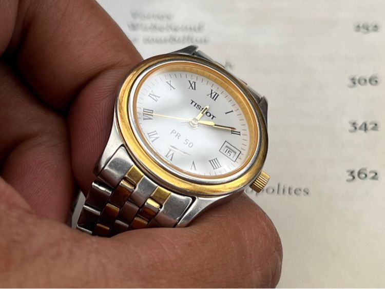 Tissot watch pr50 ladies vintage รูปที่ 8