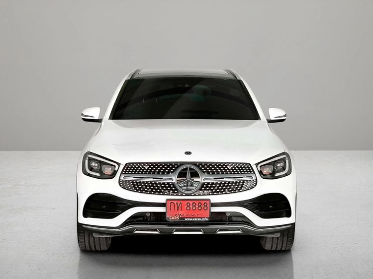 Mercedes-Benz GLC-Class 2021 GLC300 Utility-car ปลั๊กอินไฮบริด (PHEV) เกียร์อัตโนมัติ ขาว รูปที่ 2