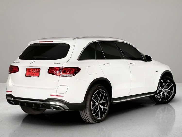 Mercedes-Benz GLC-Class 2021 GLC300 Utility-car ปลั๊กอินไฮบริด (PHEV) เกียร์อัตโนมัติ ขาว รูปที่ 4