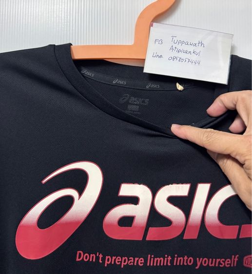 เสื้อยืด เสื้อกีฬา asic ของแท้ รูปที่ 3