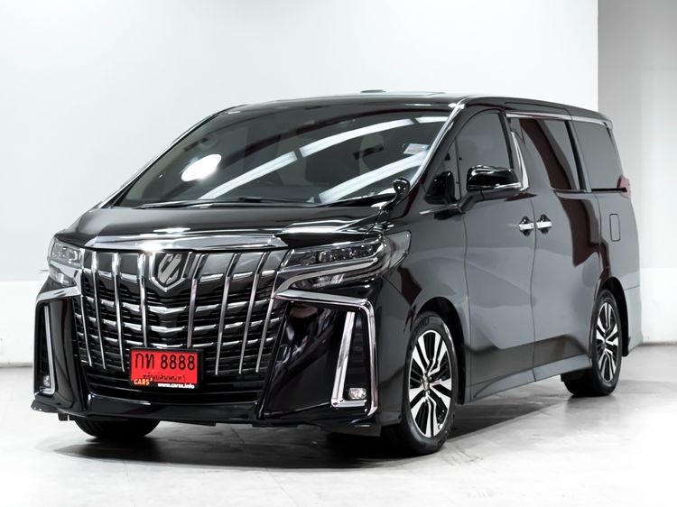 Toyota Alphard 2019 2.5 S C-Package Utility-car เบนซิน เกียร์อัตโนมัติ ดำ