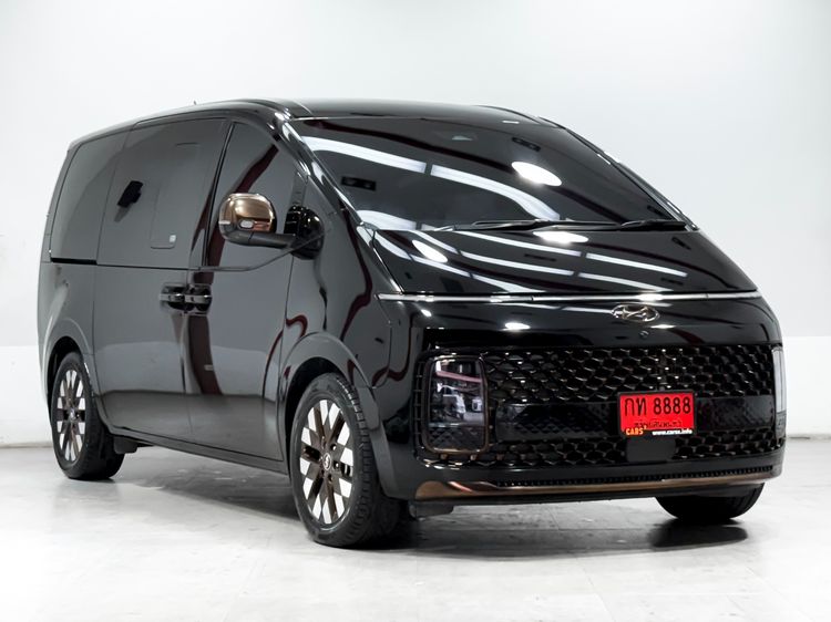 Hyundai Staria 2024 PREMIUM 2.2 Utility-car เบนซิน เกียร์อัตโนมัติ ดำ รูปที่ 3