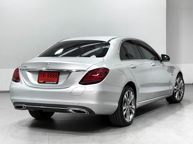 Mercedes-Benz C-Class 2020 C300 Sedan ปลั๊กอินไฮบริด (PHEV) เกียร์อัตโนมัติ บรอนซ์เงิน รูปที่ 4