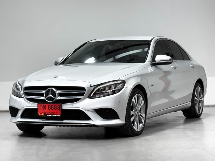 Mercedes-Benz C-Class 2020 C300 Sedan ปลั๊กอินไฮบริด (PHEV) เกียร์อัตโนมัติ บรอนซ์เงิน