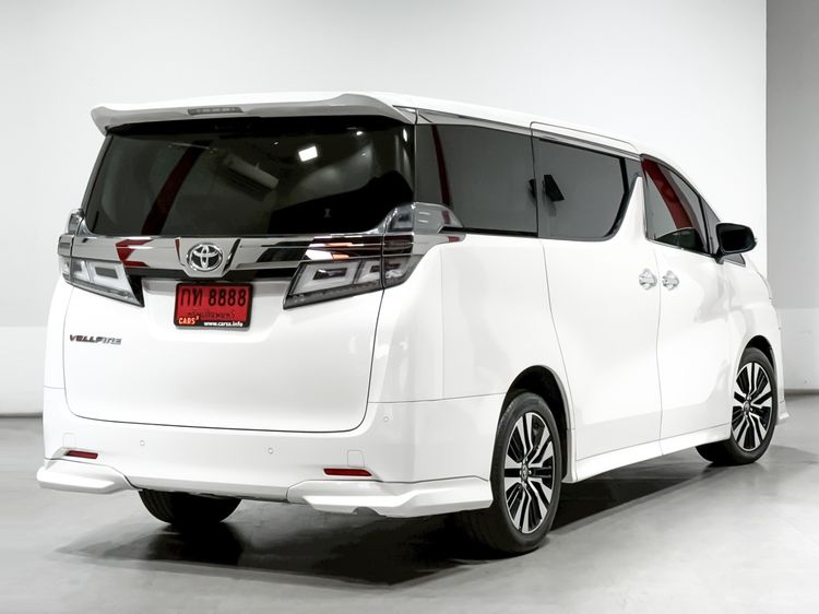 Toyota Vellfire 2019 2.5 Utility-car เบนซิน เกียร์อัตโนมัติ ขาว รูปที่ 4