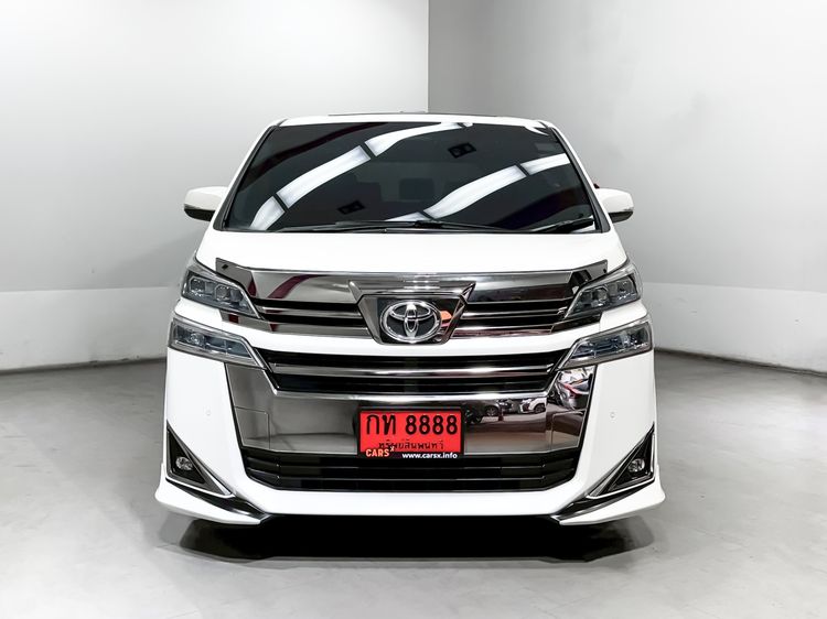 Toyota Vellfire 2019 2.5 Utility-car เบนซิน เกียร์อัตโนมัติ ขาว รูปที่ 2