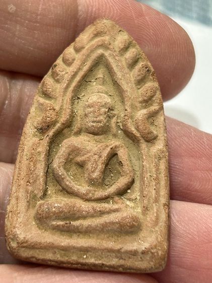 พระขุนแผน กรุวัดบ้านกร่าง พิมพ์สมาธิ หลวงพ่อมุ่ย ปลุกเสก ปี 2490 รูปที่ 3