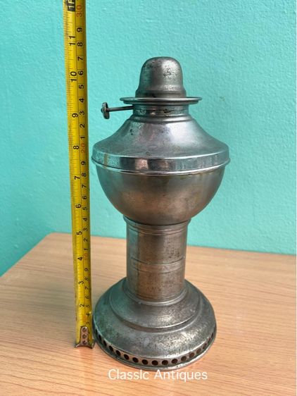 ตะเกียงลาน ห้างอีแซกำปะนี สยาม คอสั้น โบราณเก่าสะสม รูปที่ 18