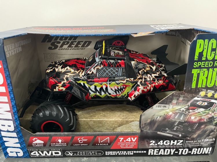 รถบังคับ วิทยุไฟฟ้า ขับเคลื่อนสี่ล้อ 4wd ของใหม่ 2.4 GHz รูปที่ 3