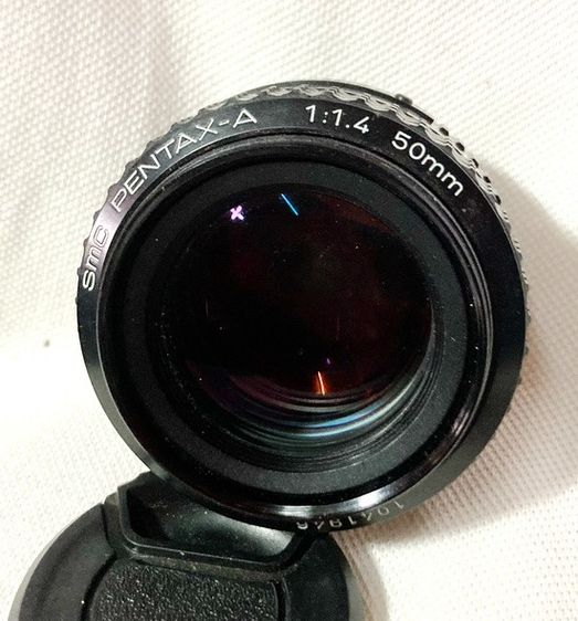 เลนส์มือหมุน Pentax SMC A 50mm F1.4 สภาพเลนส์ สวยงาม ไม่มีรา ใช้สำหรับถ่ายภาพบุคคล เบลอฉากหลังได้สวย คม เก็บรายละเอียดได้ดีมาก ละลายฉากหลังไ รูปที่ 2