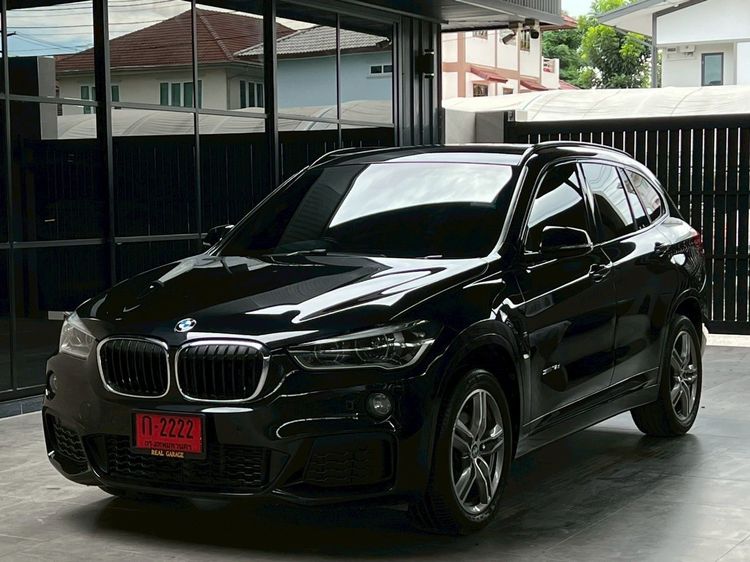 รถ BMW X1 2.0 sDrive18d M Sport สี ดำ
