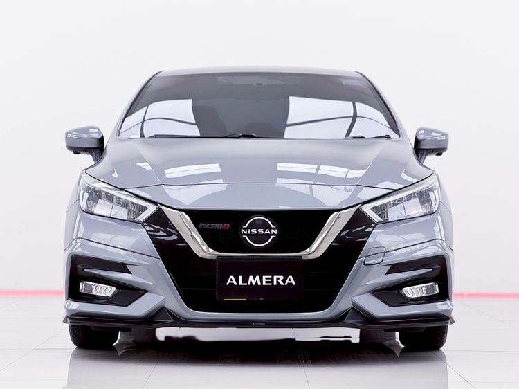 Nissan Almera 2022 1.0 VL Sedan เบนซิน ไม่ติดแก๊ส เกียร์อัตโนมัติ เทา รูปที่ 3