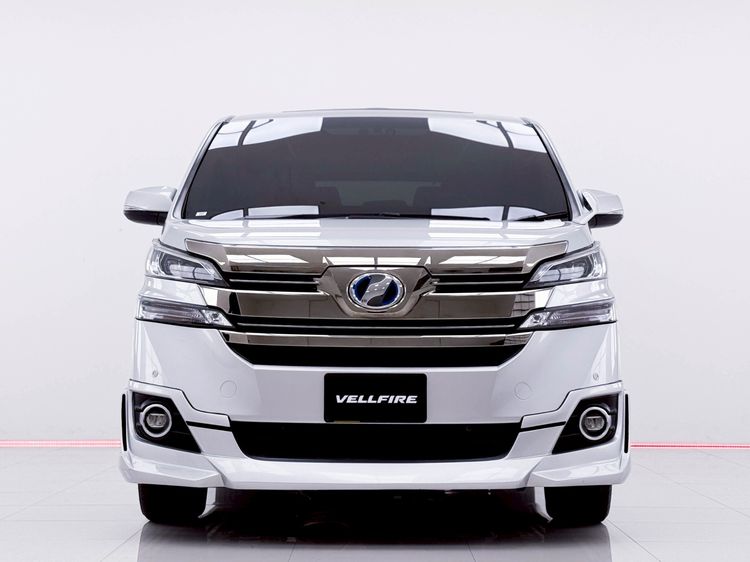 Toyota Vellfire 2015 2.5 Hybrid E-Four 4WD Utility-car ไฮบริด ไม่ติดแก๊ส เกียร์อัตโนมัติ เทา รูปที่ 3