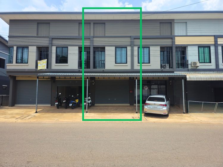 ตึกแถว 2 ชั้นมือหนึ่ง ทำเลถนนบ้านโจด-บ้านเป็ด ใกล้บึงหนองโคตร ลดราคาพิเศษ