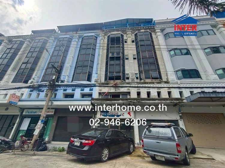 อาคารพาณิชย์ 5 ชั้น 44 ตร.ว. ป.ธนา ทาวเวอร์ ซอยลาดพร้าว58-1 ถนนลาดพร้าว เขตวังทองหลาง กรุงเทพมหานคร