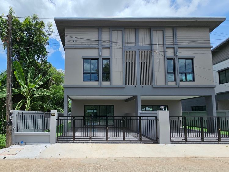 บ้านแฝด 2 ชั้น 3ห้องนอน 3ห้องน้ำ จอดรถ 2 คัน – ทำเลบ้านโจด บ้านเป็ด ขอนแก่น