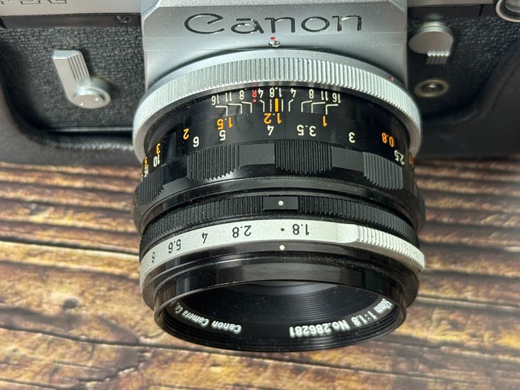 Canon FX กล้องฟิล์ม ( SLR ) พร้อมเลนส์ 50MM F1.8 สภาพสวย รูปที่ 16