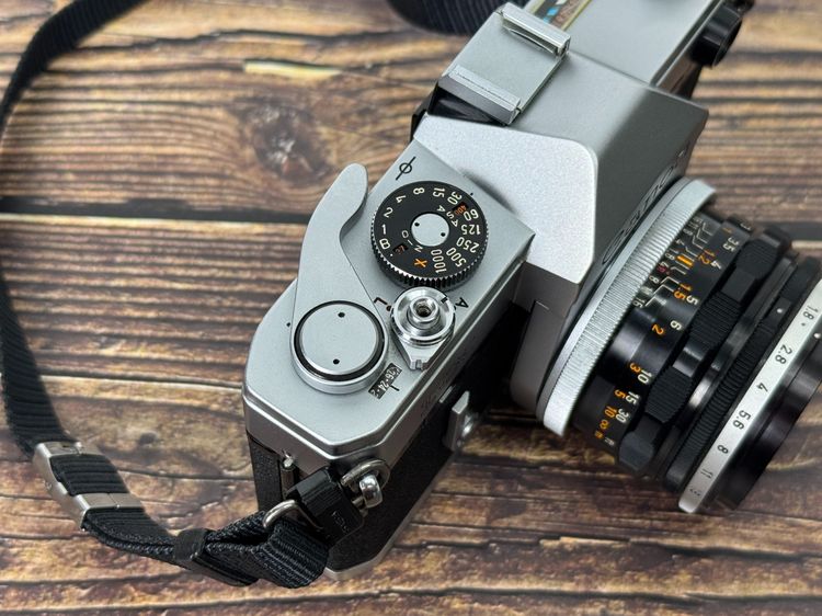 Canon FX กล้องฟิล์ม ( SLR ) พร้อมเลนส์ 50MM F1.8 สภาพสวย รูปที่ 6