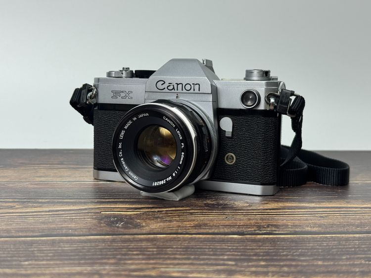 Canon FX กล้องฟิล์ม ( SLR ) พร้อมเลนส์ 50MM F1.8 สภาพสวย รูปที่ 3