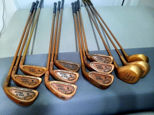 ขอขายชุดไม้กอล์ฟหัวทองแดงของยี่ห้อ Gold classic red dot beryllium flex R,S  รูปที่ 3