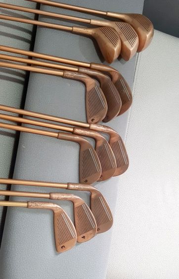 ขอขายชุดไม้กอล์ฟหัวทองแดงของยี่ห้อ Gold classic red dot beryllium flex R,S  รูปที่ 4