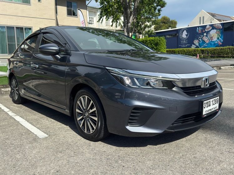 Honda City 2022 1.0 SV Sedan เบนซิน เกียร์อัตโนมัติ เทา รูปที่ 3