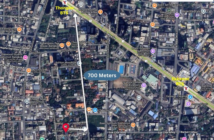 ขายที่ดินพร้อมสิ่งปลูกสร้างในซอยสุขุมวิท 38 รูปที่ 2