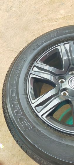 แม็กโตโยต้า ขอบ17 สีเดิม พร้อมยางบริสโตน  265 65 17 ปี23 ยางสวยทุกเส้นใส่ revo vigo fortuner รูปที่ 9